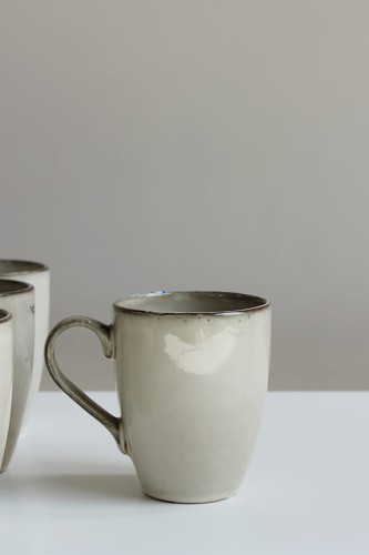 KUBEK CERAMICZNY - BEŻ ARTVALLEY.PL